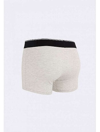 Pack 3 Boxers Kaporal QUADMH para Homem - Preto/Branco/Cinzento