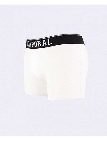 Pack 3 Boxers Kaporal QUADMH para Homem - Preto/Branco/Cinzento