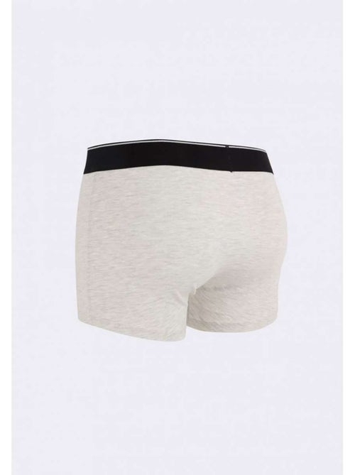 Pack 3 Boxers Kaporal QUADMH para Homem - Preto/Branco/Cinzento - Kiabi Pack 3 Boxers Kaporal QUADMH para Homem - Preto/Branco/Cinzento - Kiabi