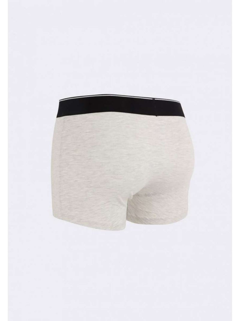 Pack 3 Boxers Kaporal QUADMH para Homem - Preto/Branco/Cinzento Preto Branco Cinza - Kiabi