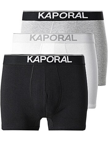 Pack 3 Boxers Pretos Kaporal QUADMH para Homem