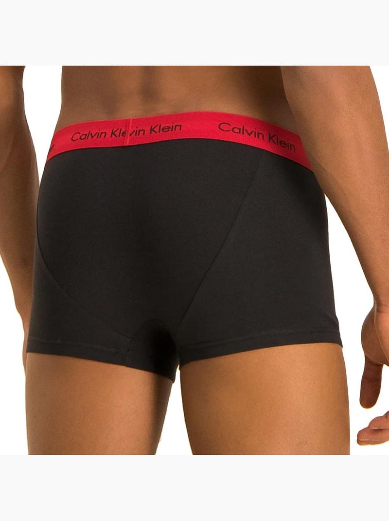 Pack 3 boxers pretos calvin klein para homem 2664g Preto - Kiabi