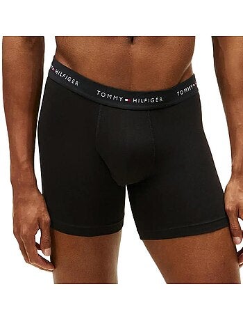 Pack 3 Boxers Pretos de Homem Tommy Hilfiger UM0UM02765