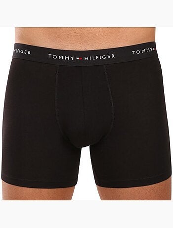 Pack 3 Boxers Pretos de Homem Tommy Hilfiger UM0UM03696
