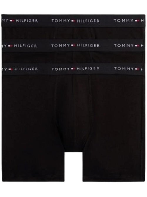 Pack 3 Boxers Pretos de Homem Tommy Hilfiger UM0UM03696 - Kiabi
