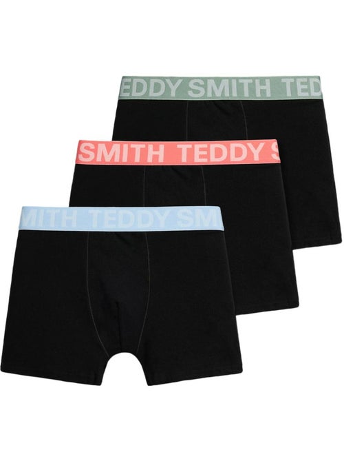 Pack 3 boxers pretos para homem teddy smith 1ts/52/11 - Kiabi Pack 3 boxers pretos para homem teddy smith 1ts/52/11 - Kiabi