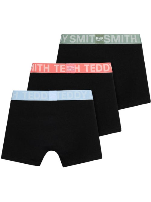 Pack 3 boxers pretos para homem teddy smith 1ts/52/11 - Kiabi Pack 3 boxers pretos para homem teddy smith 1ts/52/11 - Kiabi