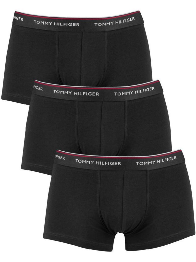 Pack 3 Boxers Pretos para Homem Tommy Hilfiger Preto - Kiabi