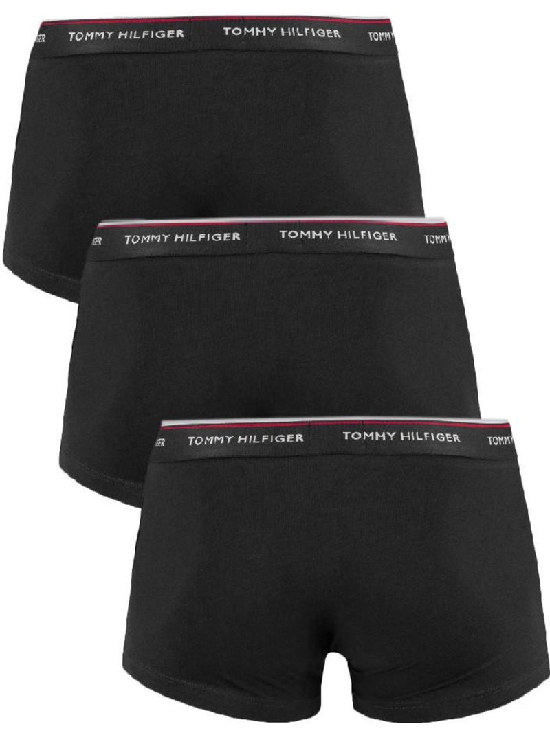 Pack 3 Boxers Pretos para Homem Tommy Hilfiger Preto - Kiabi