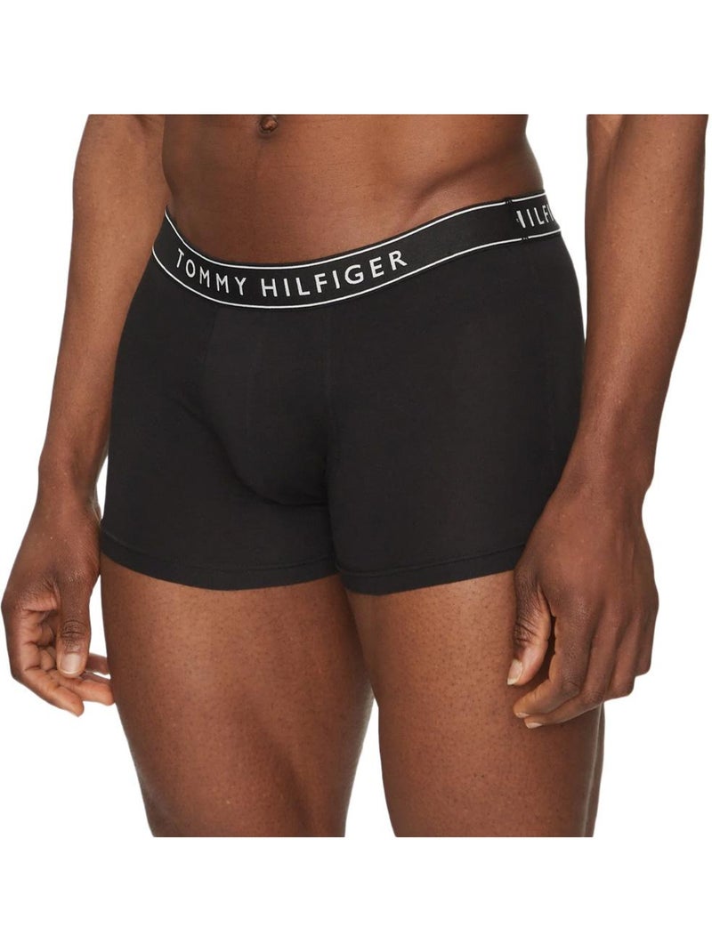 Pack 3 Boxers Pretos Tommy Hilfiger para Homem UM0UM03520 Preto - Kiabi