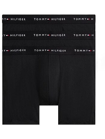 Pack 3 Boxers Pretos Tommy Hilfiger para Homem UM0UM03618