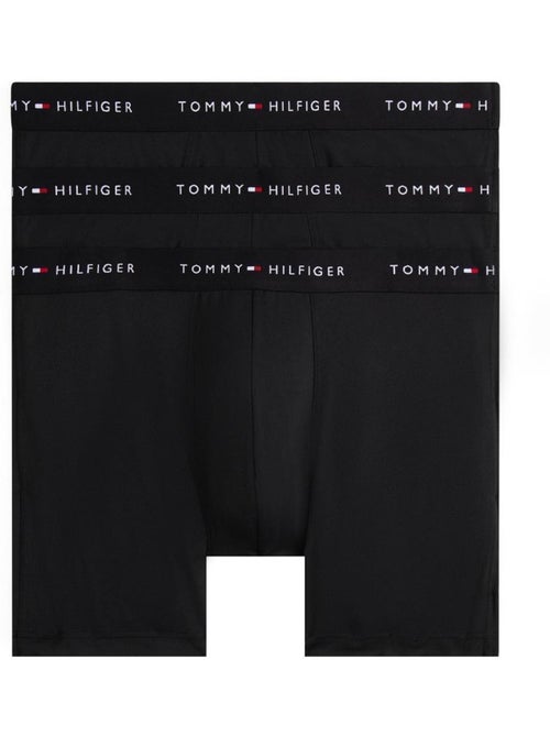 Pack 3 Boxers Pretos Tommy Hilfiger para Homem UM0UM03618 - Kiabi Pack 3 Boxers Pretos Tommy Hilfiger para Homem UM0UM03618 - Kiabi