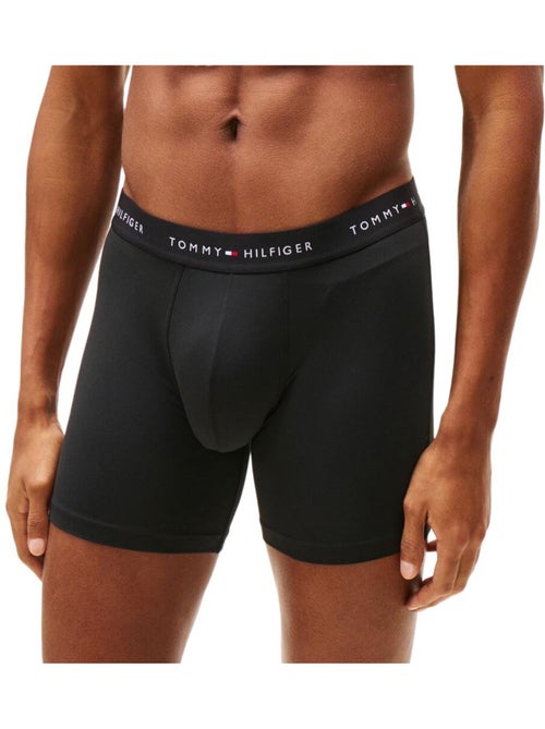 Pack 3 Boxers Pretos Tommy Hilfiger para Homem UM0UM03618 - Kiabi Pack 3 Boxers Pretos Tommy Hilfiger para Homem UM0UM03618 - Kiabi