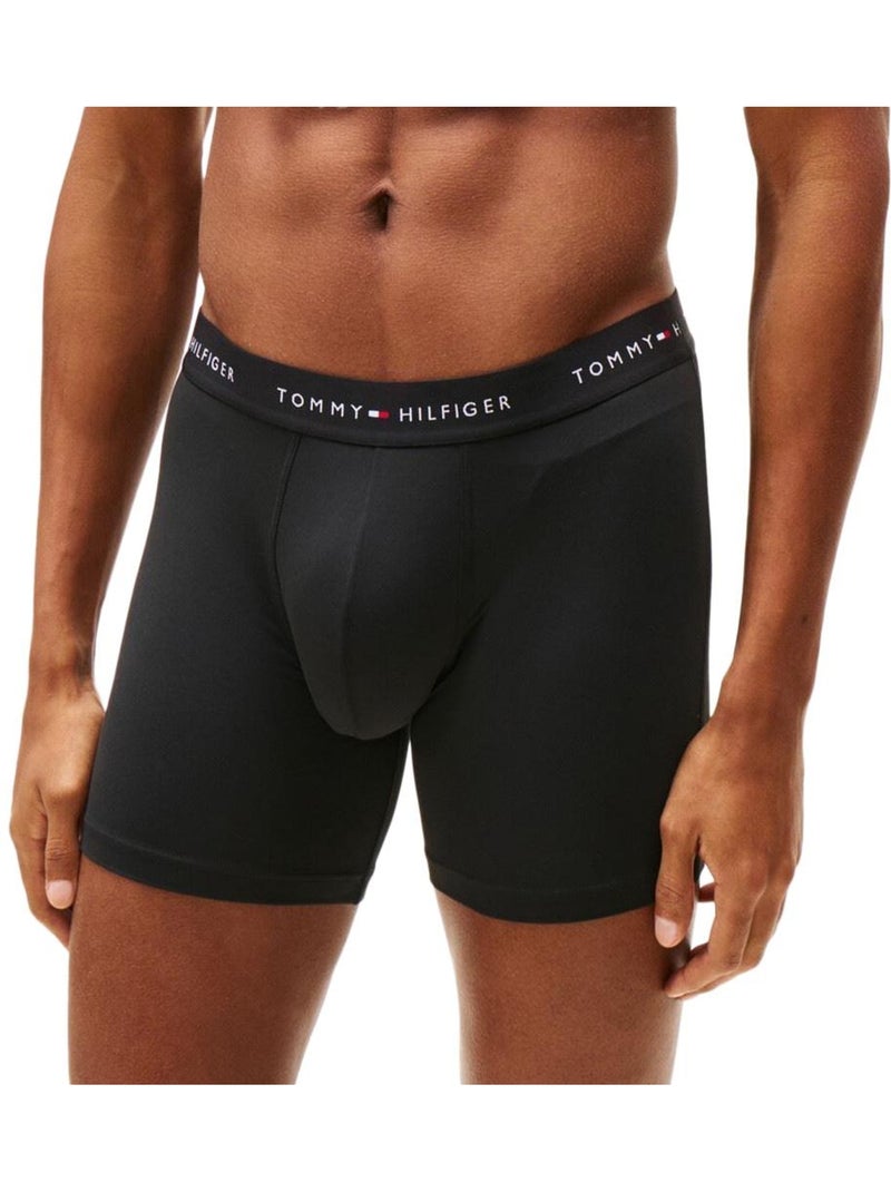 Pack 3 Boxers Pretos Tommy Hilfiger para Homem UM0UM03618 Preto - Kiabi
