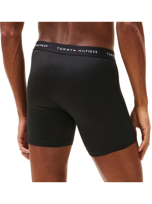 Pack 3 Boxers Pretos Tommy Hilfiger para Homem UM0UM03618 - Kiabi Pack 3 Boxers Pretos Tommy Hilfiger para Homem UM0UM03618 - Kiabi