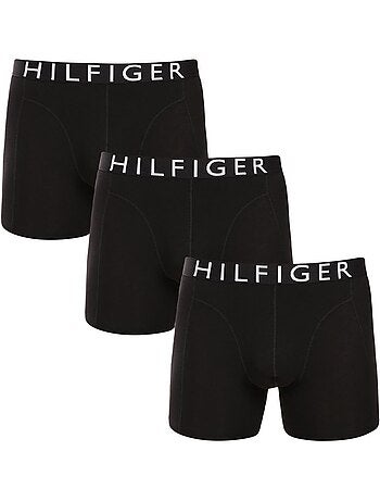 Pack 3 Boxers Pretos Tommy Hilfiger para Homem UM0UM03690
