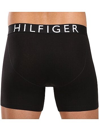 Pack 3 boxers pretos tommy hilfiger para homem um0um03690