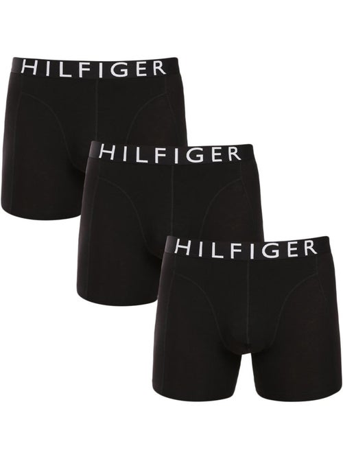 Pack 3 Boxers Pretos Tommy Hilfiger para Homem UM0UM03690 - Kiabi Pack 3 Boxers Pretos Tommy Hilfiger para Homem UM0UM03690 - Kiabi