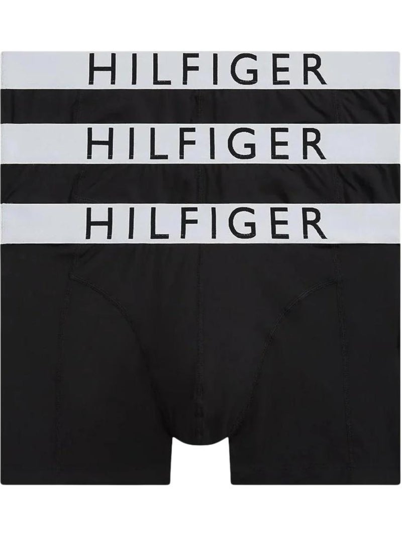 Pack 3 boxers tommy hilfiger coolin pretos para homem Preto - Kiabi