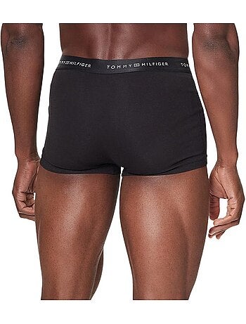Pack 3 Boxers Tommy Hilfiger Metallic para Homem Preto/Cinzento