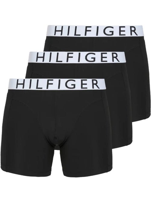 Pack 3 boxers tommy hilfiger para homem em preto e branco - Kiabi Pack 3 boxers tommy hilfiger para homem em preto e branco - Kiabi