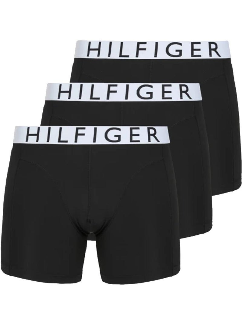 Pack 3 boxers tommy hilfiger para homem em preto e branco Preto - Kiabi