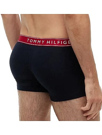Pack 3 Boxers Tommy Hilfiger para Homem Preto/Vermelho