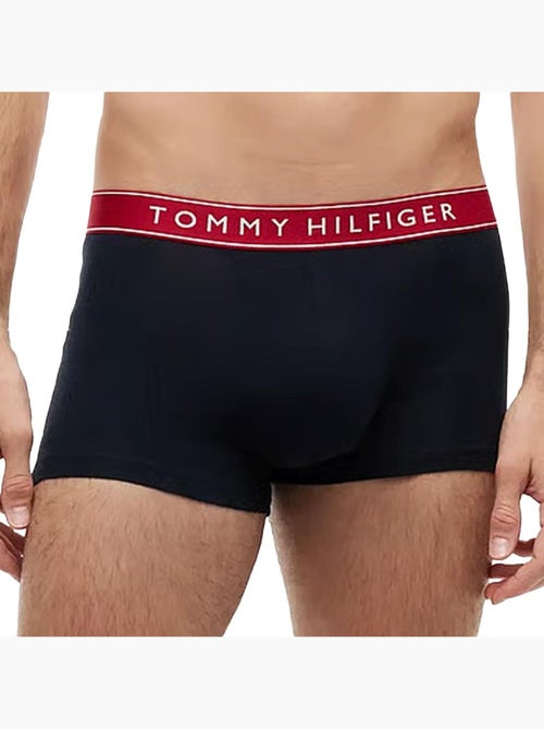 Pack 3 Boxers Tommy Hilfiger para Homem Preto/Vermelho - Kiabi