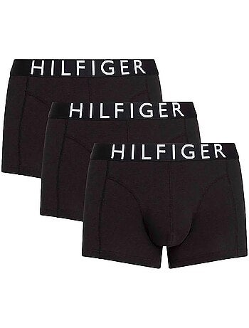 Pack 3 boxers tommy hilfiger pretos para homem