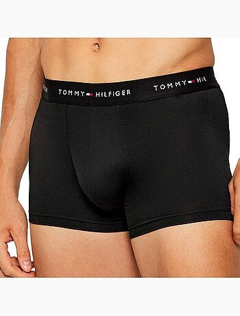 Pack 3 boxers tommy hilfiger pretos para homem
