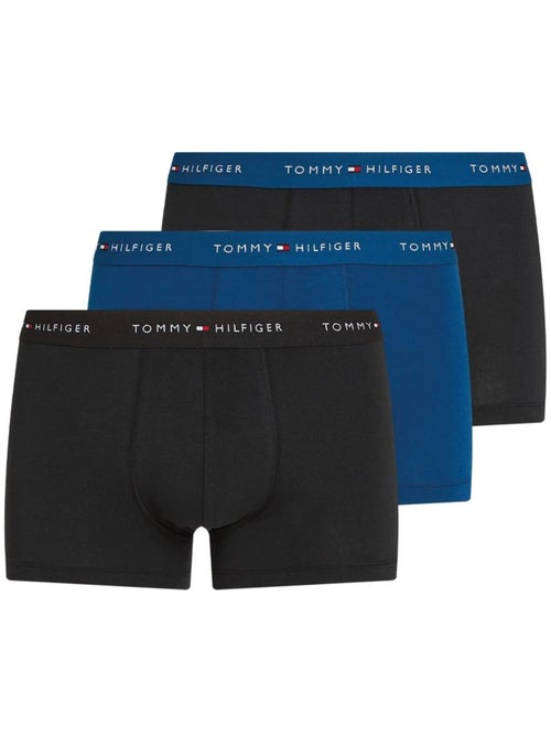 Pack 3 Boxers Trunk Tommy Hilfiger para Homem Azul - Kiabi