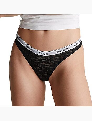 Pack 3 cuecas calvin klein jeans brasileiras pretas para mulher