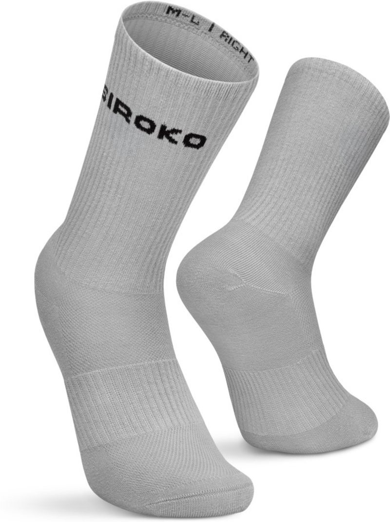 Pack 3 meias de golfe cano médio em algodão orgânico Branco - Kiabi