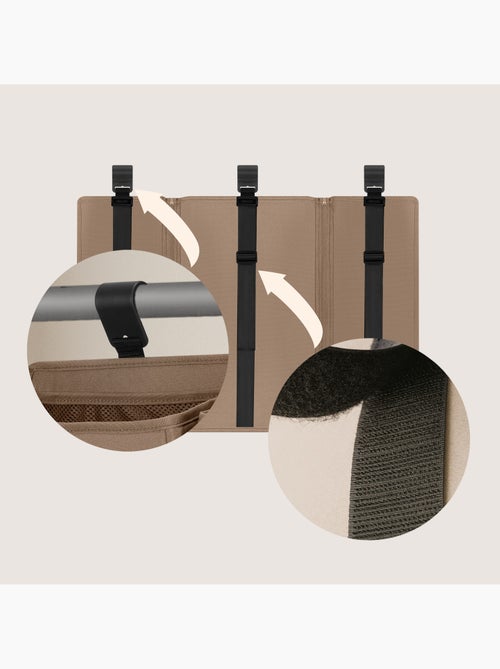 Pack 3 Organizadores Suspensos para Berço LIONELO Sidepocket - Para Fraldas - Cesto Porta-Objetos - Kiabi