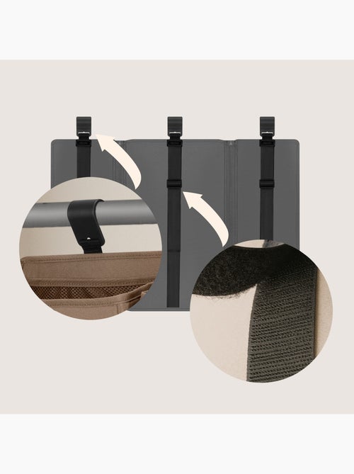Pack 3 Organizadores Suspensos para Berço LIONELO Sidepocket - Para Fraldas - Cesto Porta-Objetos - Kiabi