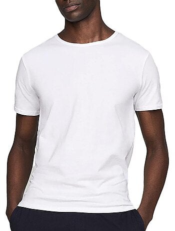 Pack 3 T-Shirts Tommy Hilfiger Stretch para Homem - Preto/Cinzento/Branco