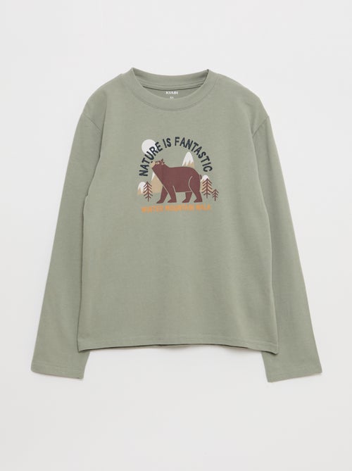 Pack 3 T-shirts com estampados - Kiabi