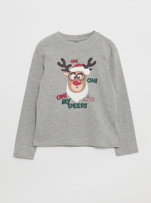 Pack 3 t-shirts estampados - Kiabi