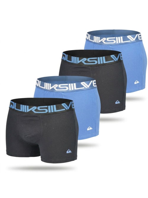 Pack 4 Cuecas Boxer Homem Conforto Algodão Stretch Quiksilver - Kiabi