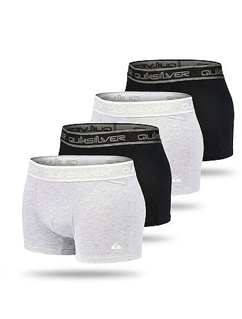 Pack 4 Cuecas Boxer Homem Conforto Algodão Stretch Quiksilver