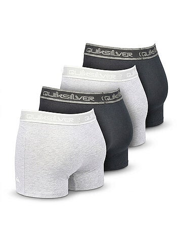 Pack 4 Cuecas Boxer Homem Conforto Algodão Stretch Quiksilver