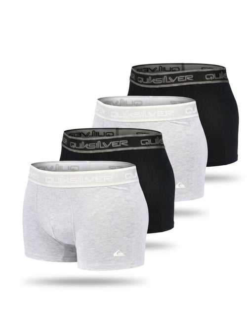 Pack 4 Cuecas Boxer Homem Conforto Algodão Stretch Quiksilver - Kiabi