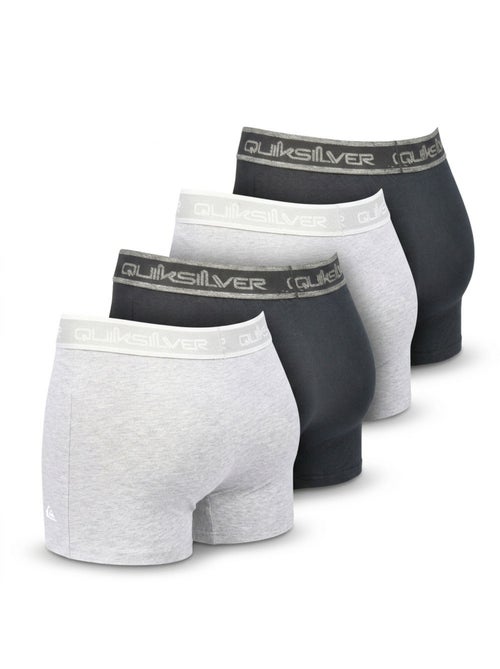 Pack 4 Cuecas Boxer Homem Conforto Algodão Stretch Quiksilver - Kiabi