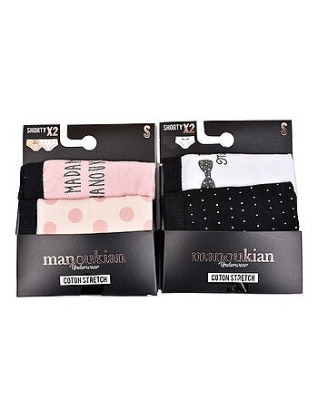 Pack 4 Cuecas Mulher MANOUKIAN