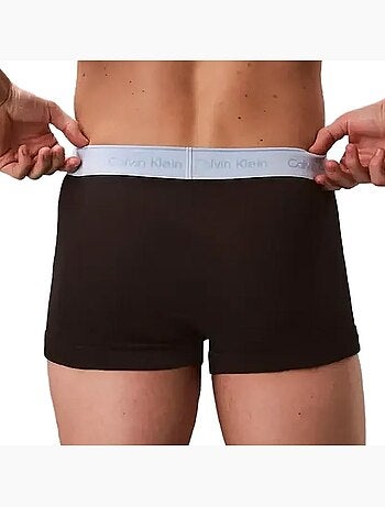 Pack 5 boxers calvin klein jeans trunk pretos para homem