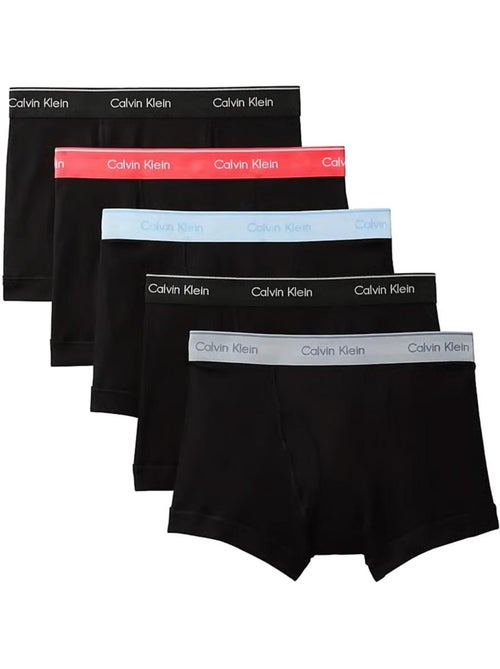 Pack 5 boxers calvin klein jeans trunk pretos para homem - Kiabi Pack 5 boxers calvin klein jeans trunk pretos para homem - Kiabi