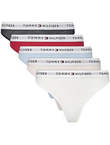 Pack 5 cuecas de mulher tommy hilfiger mix 05932