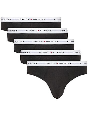 Pack 5 Cuecas Pretas de Homem Tommy Hilfiger UM0UM02905