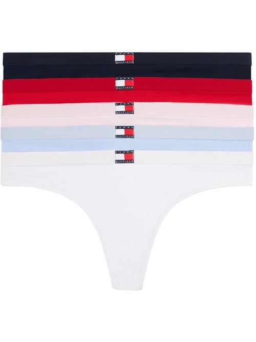 Pack 5 cuecas string de mulher tommy hilfiger - Kiabi Pack 5 cuecas string de mulher tommy hilfiger - Kiabi