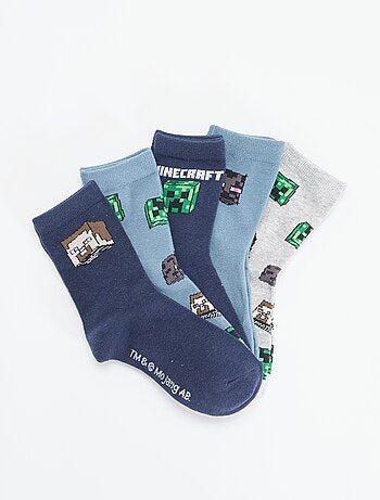 Pack 5 pares de meias 'Minecraft'
